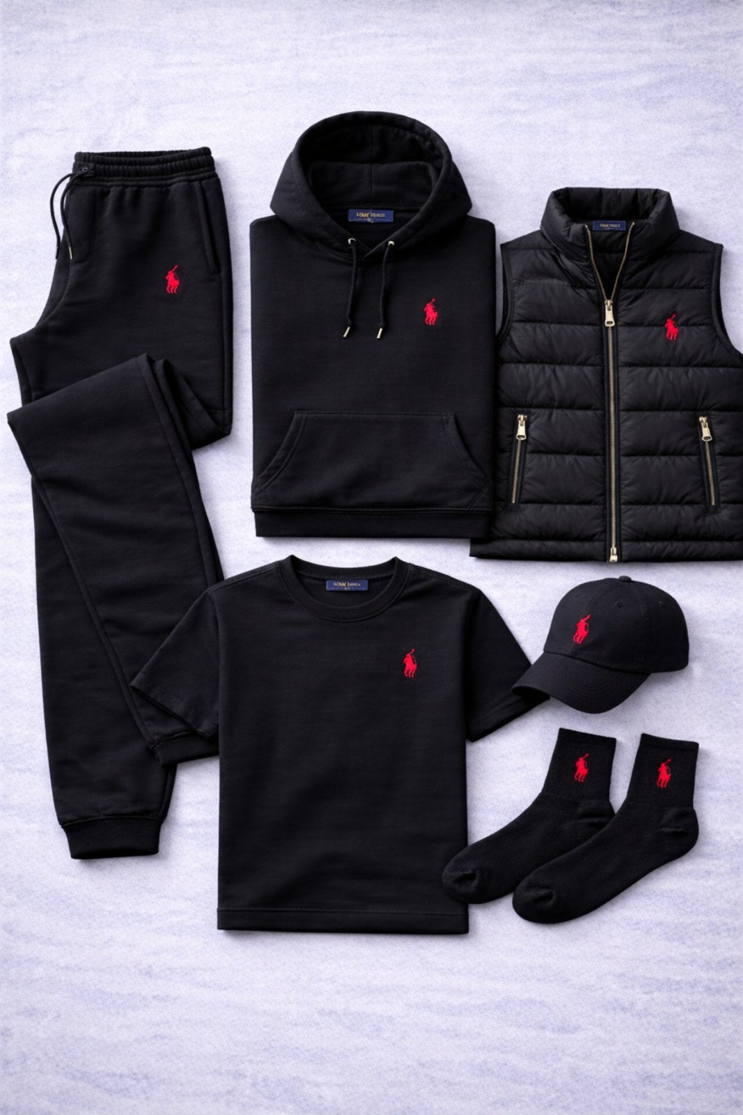 Crest Fleece Lounge Set