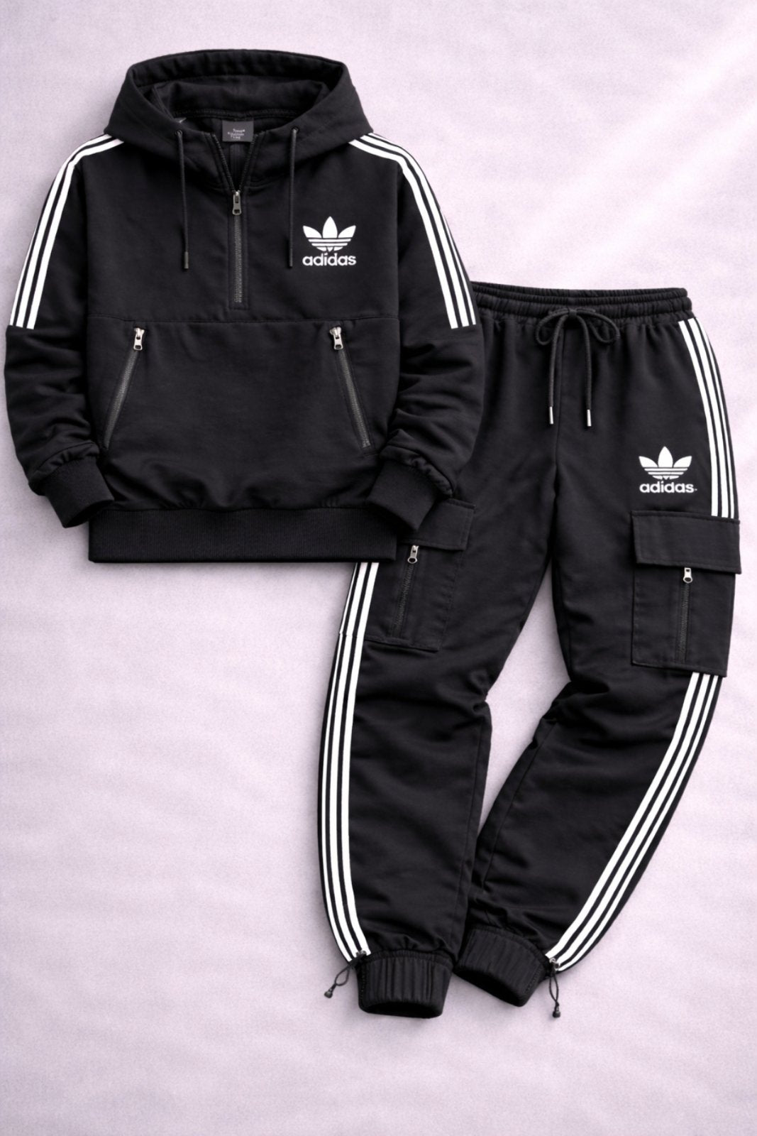 Cargo Stripe Tracksuit Set