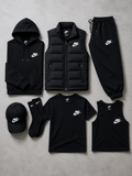 Tonal Fleece Puffer Set