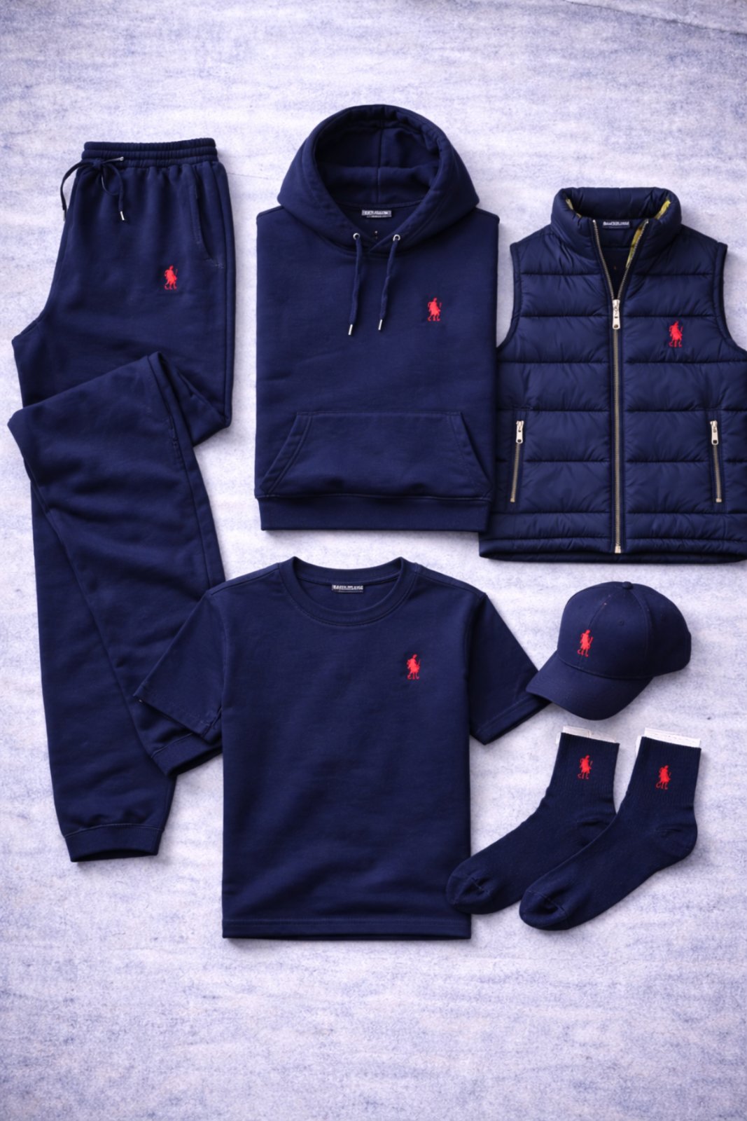 Crest Fleece Lounge Set