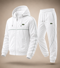 Velour Piped Tracksuit Set