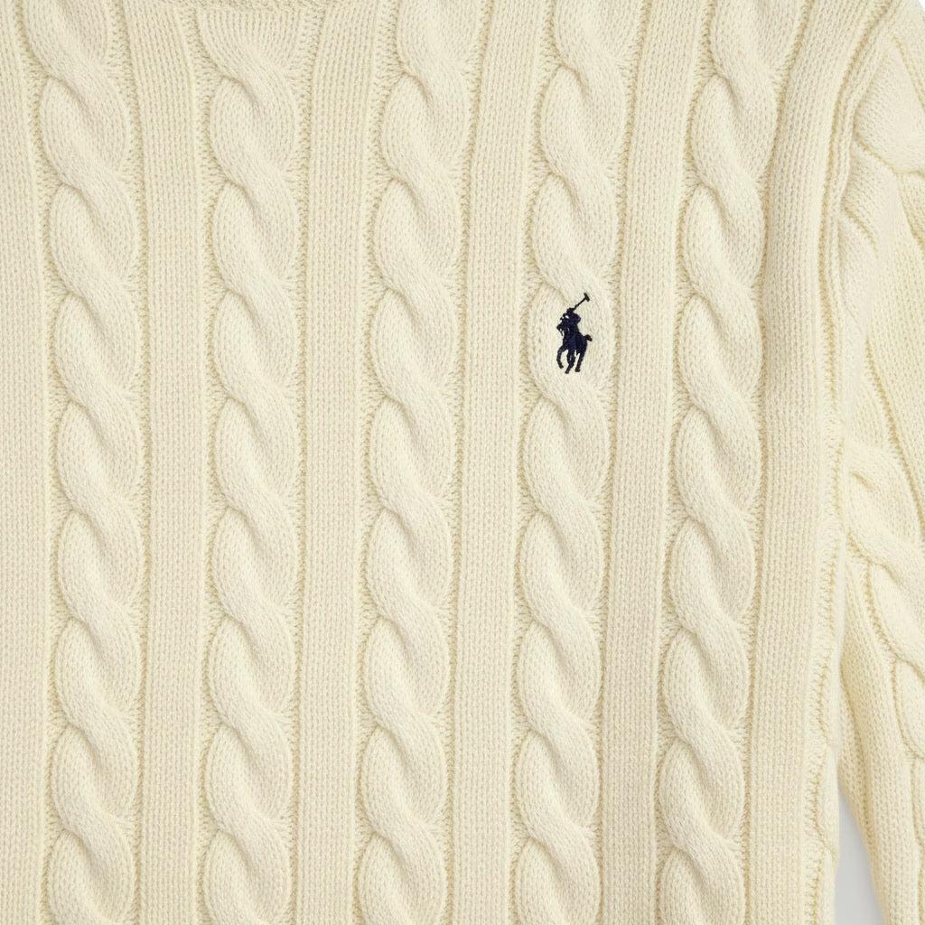 Heritage Cable-Knit Crewneck