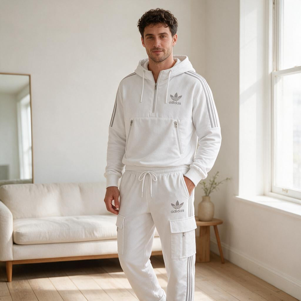 Cargo Stripe Tracksuit Set