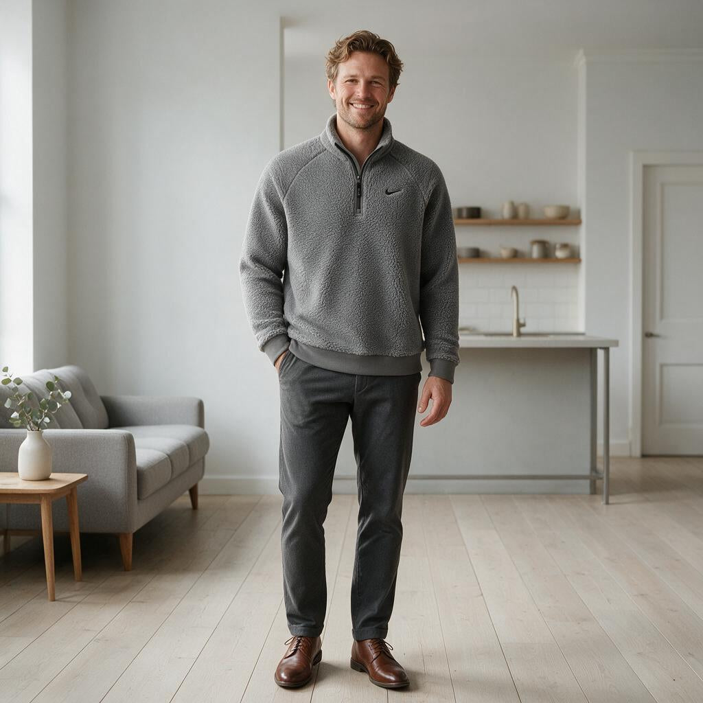 Sherpa Quarter-Zip Pullover