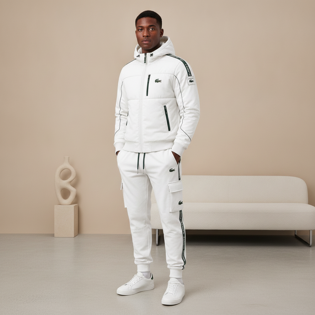 Urban Quilted Tracksuit Set