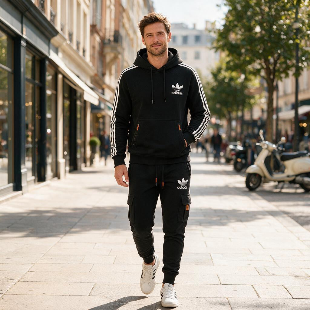 Iconic Stripe Tracksuit Set