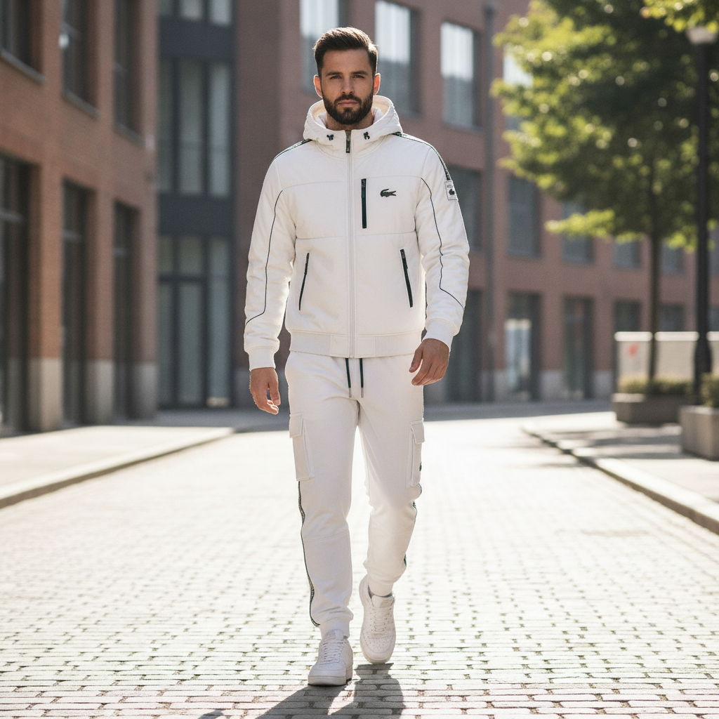 Urban Quilted Tracksuit Set