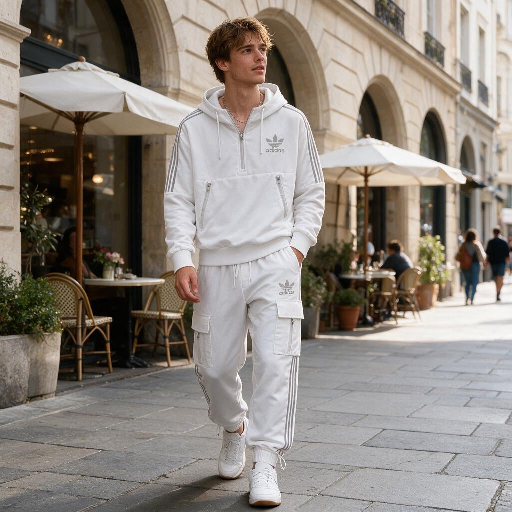 Cargo Stripe Tracksuit Set