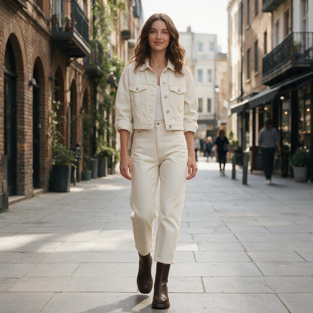 Velour Block Ankle Boot