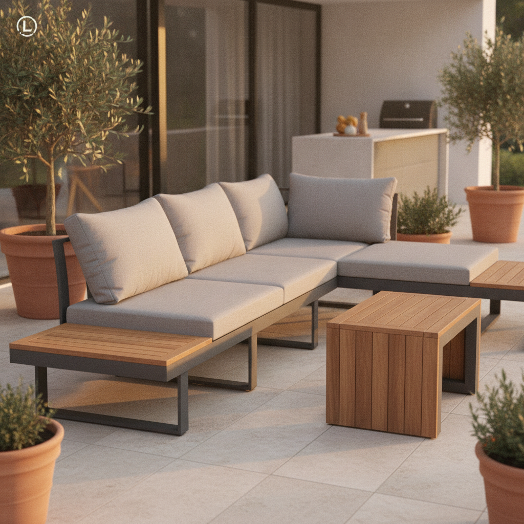 Slatera — Salon Modulaire d'Extérieur