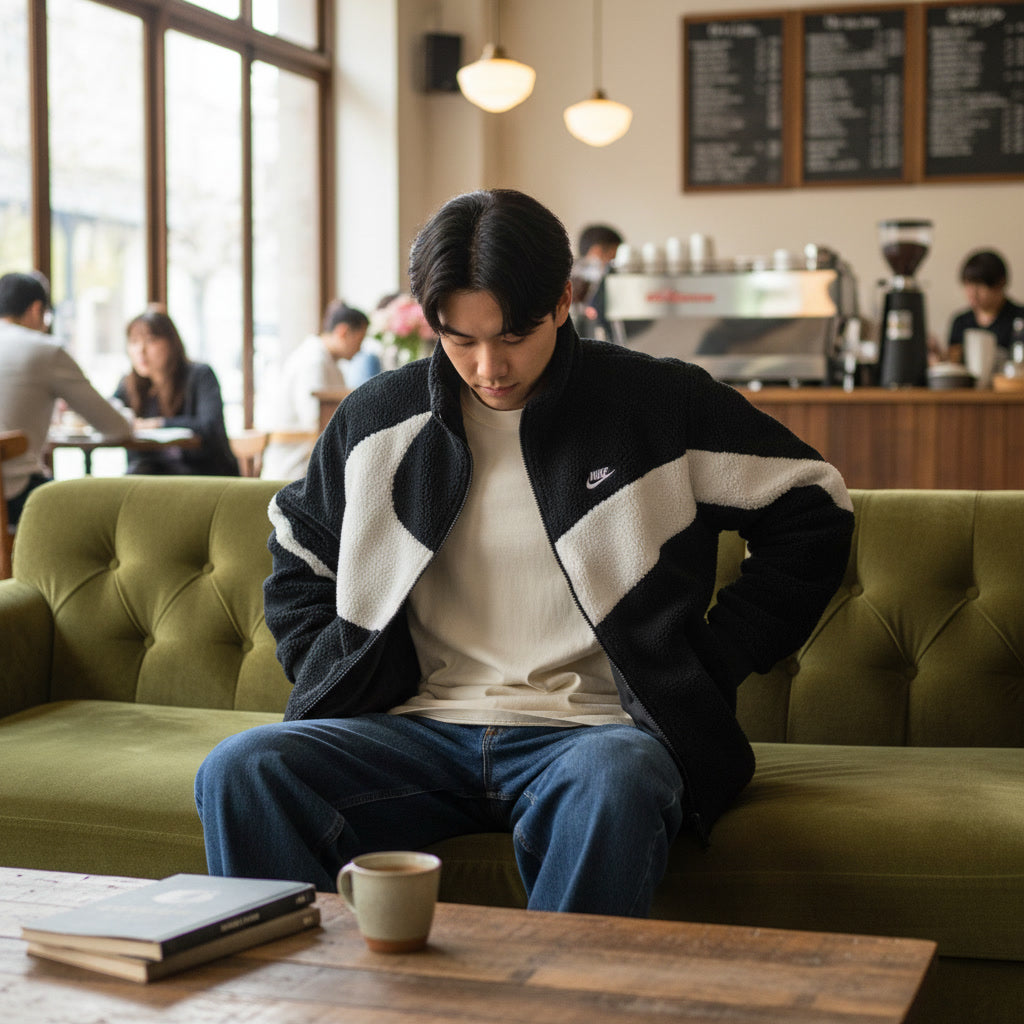 Dual-Side Fleece Jacket