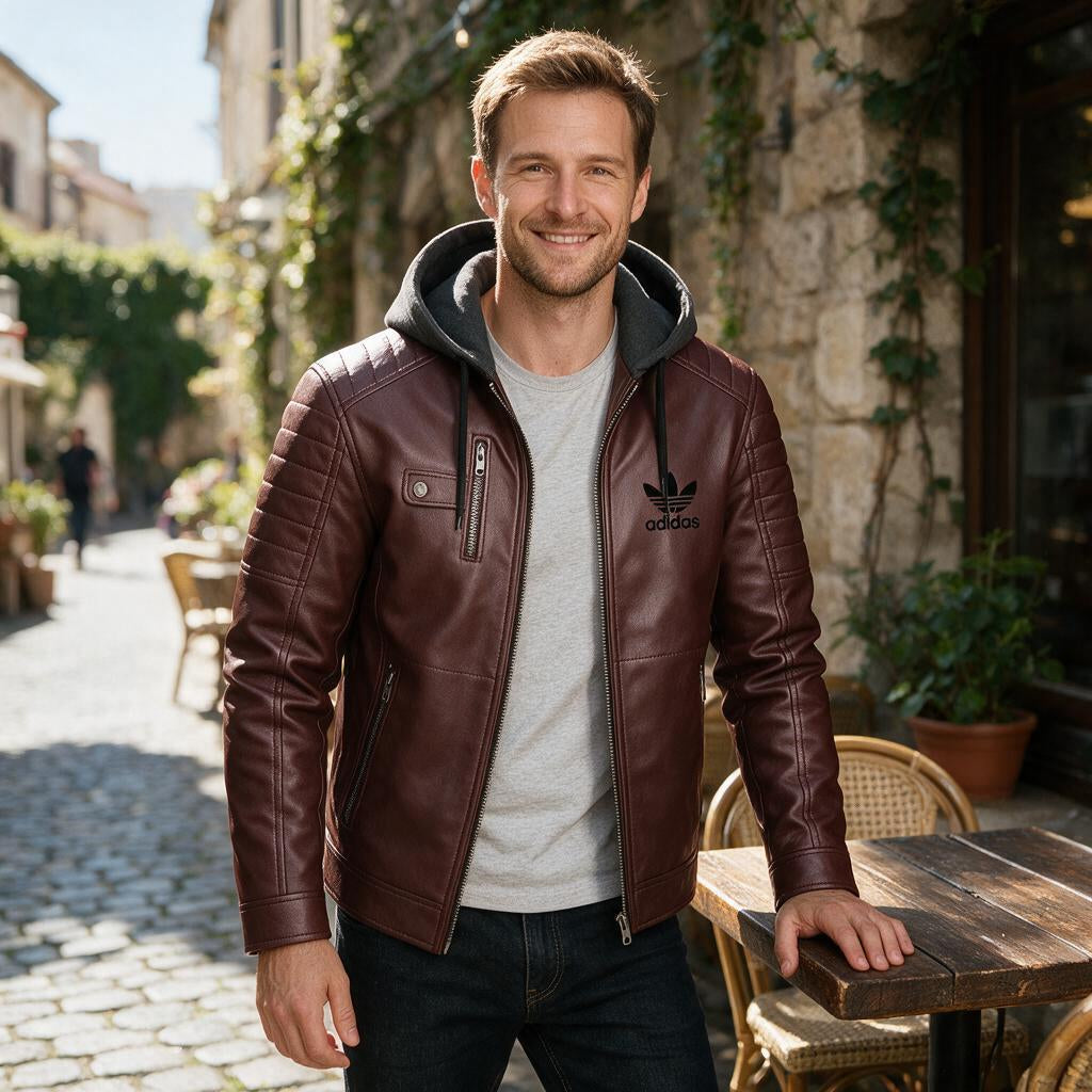Sherpa Moto Hooded Jacket