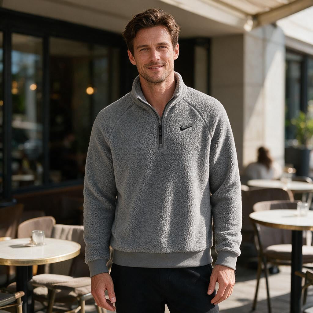 Sherpa Quarter-Zip Pullover