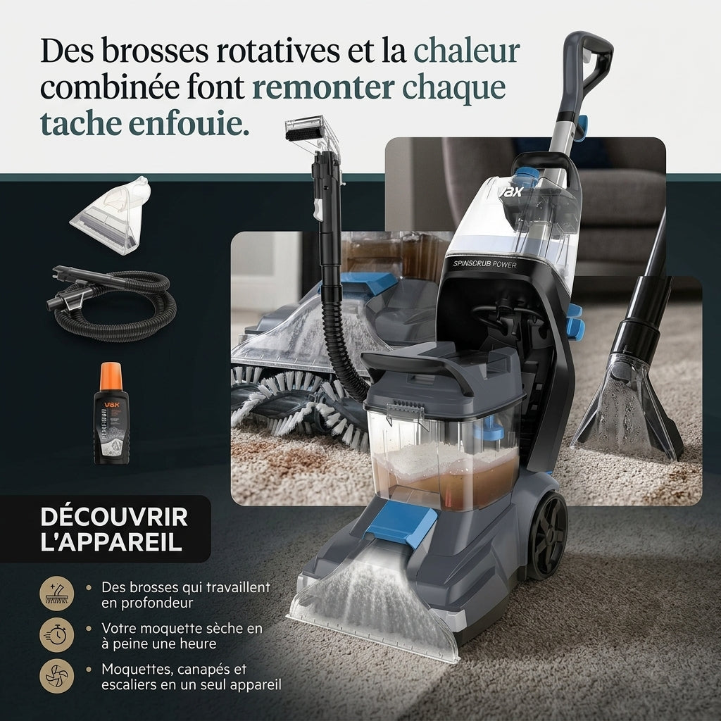 Nettoyeur Profondeur Tissu & Moquette