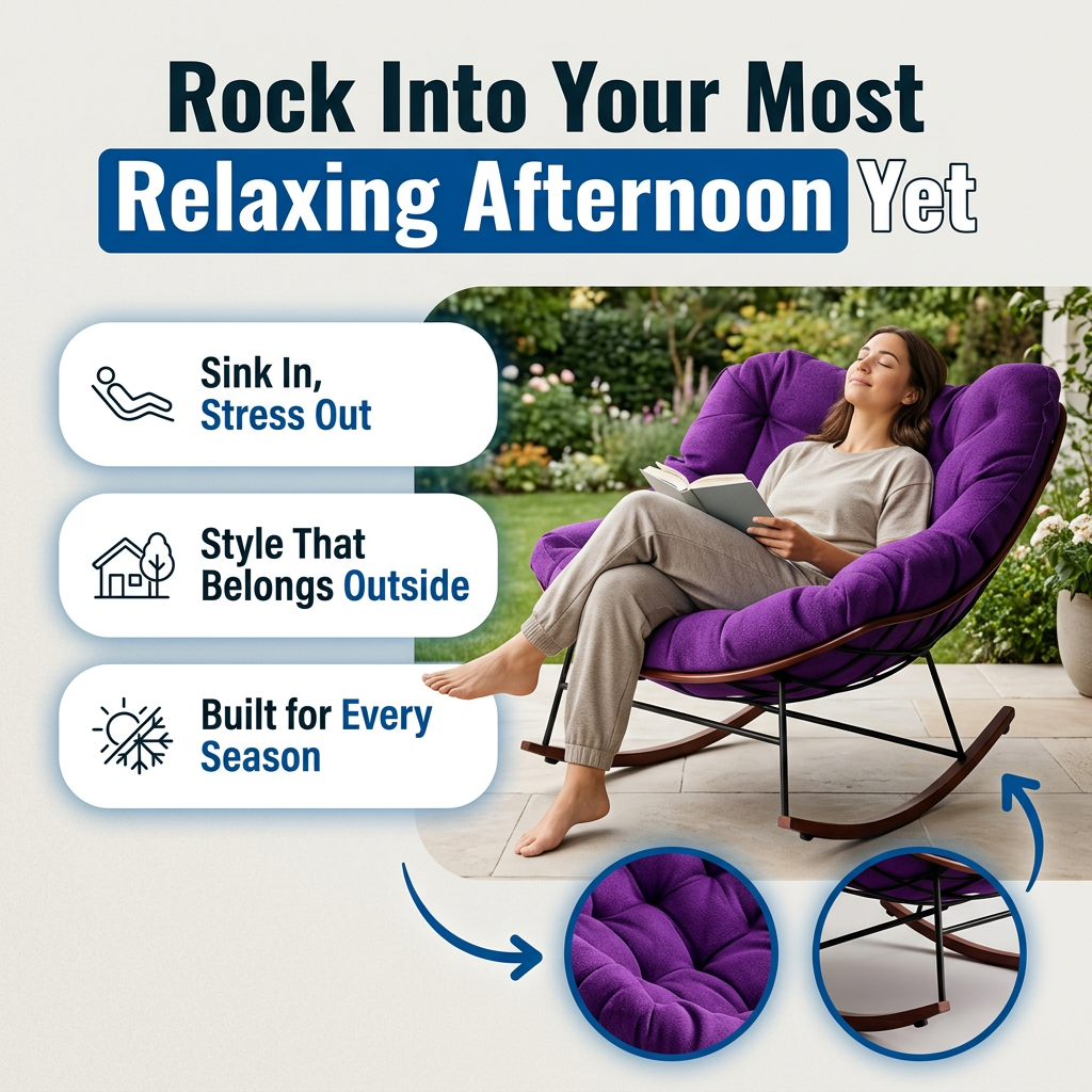 Riviera Quilted Rocker