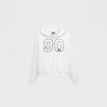 Studio 90 Crop Zip Hoodie