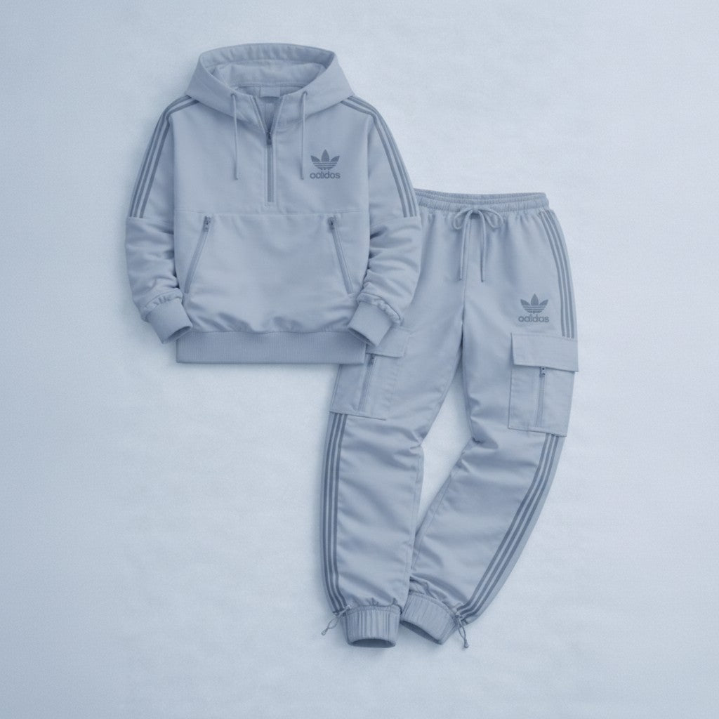 Cargo Stripe Tracksuit Set