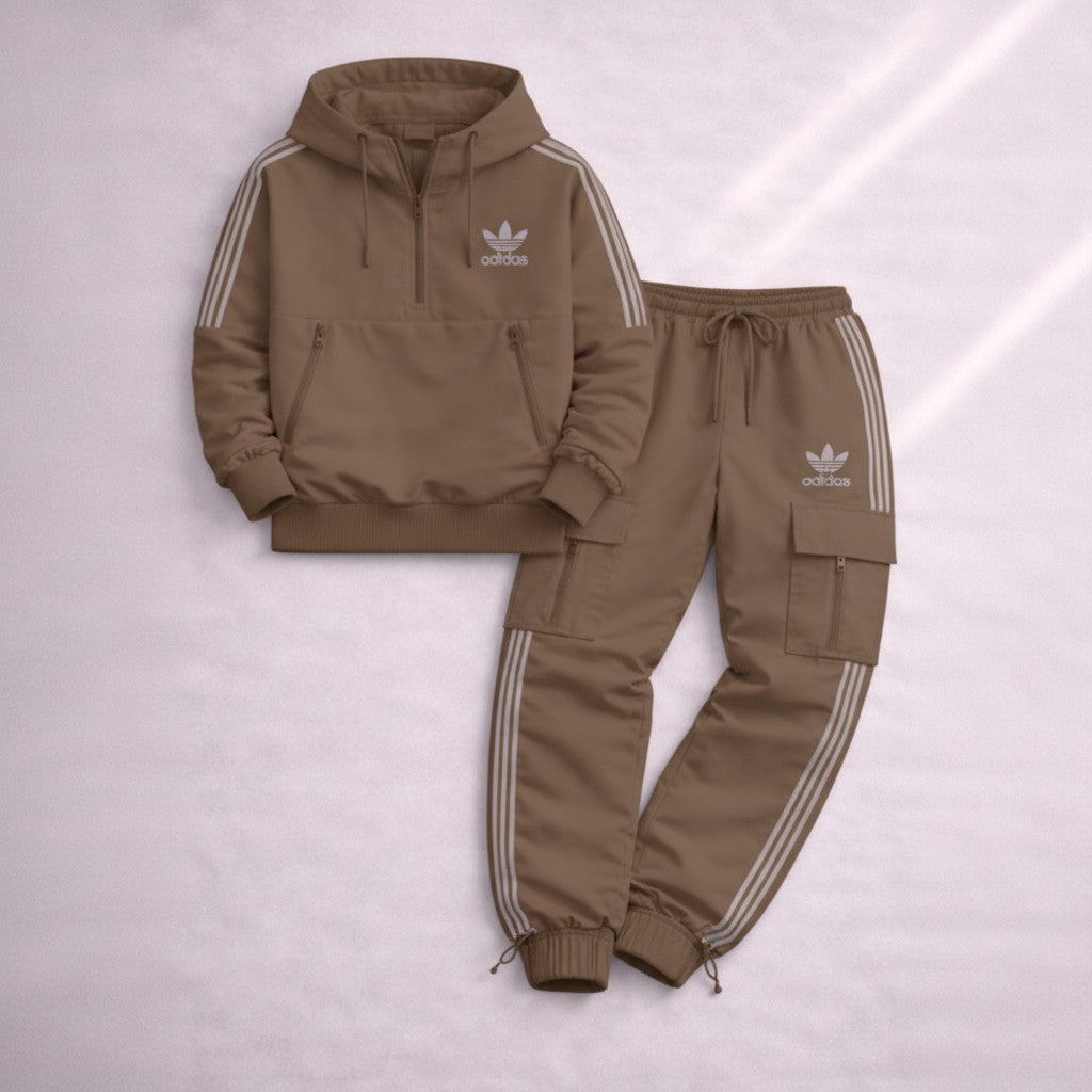 Cargo Stripe Tracksuit Set