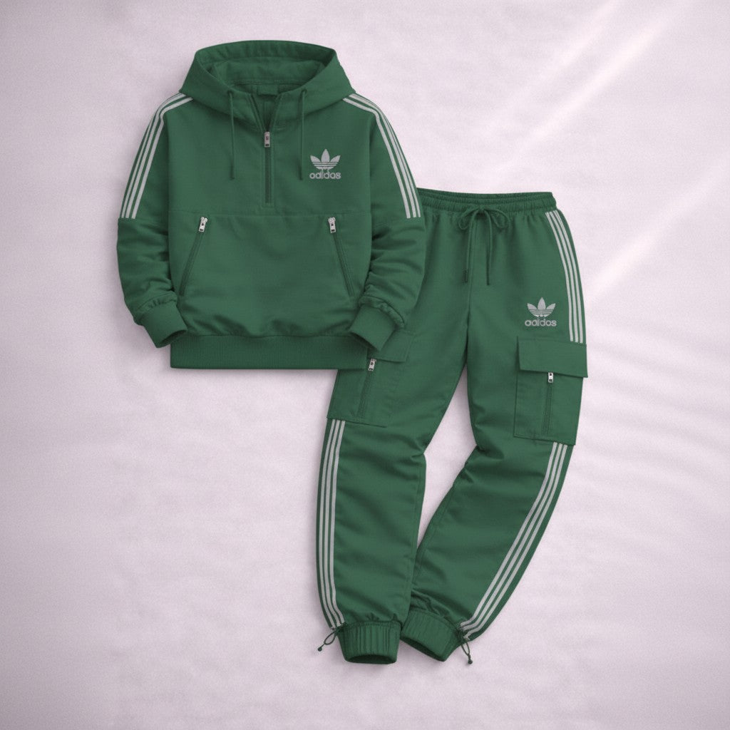 Cargo Stripe Tracksuit Set