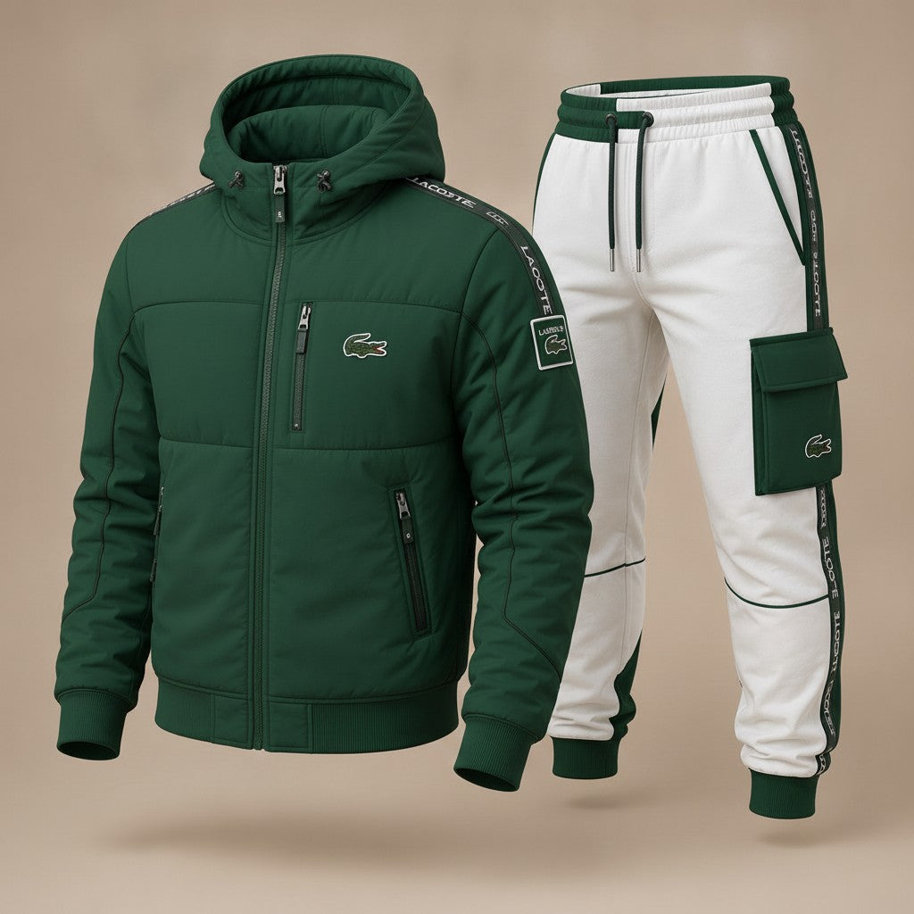 Urban Quilted Tracksuit Set